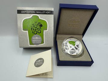 Frankrijk. 10 Euro 2013 Tour de France - Groene Trui Proof