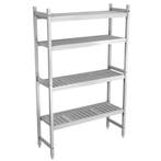 GGM Gastro | Aluminium/kunststof stelling - 1070x1800mm - |, Verzenden, Nieuw in verpakking