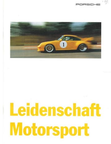 1995 PORSCHE 911 GT2 | CARRERA RS BROCHURE DUITS, Nieuw, Porsche, Author