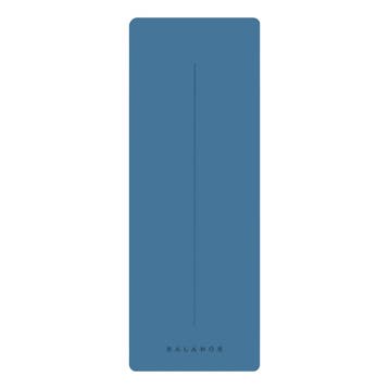 BALANCE Yogamat Donkerblauw Met Natuurrubber En Eco PU, Sport en Fitness, Fitnessmaterialen, Ophalen of Verzenden, Nieuw