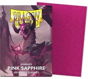 Dragon Shield Sleeves Matte Pink Sapphire (100 pieces), Ophalen of Verzenden, Nieuw