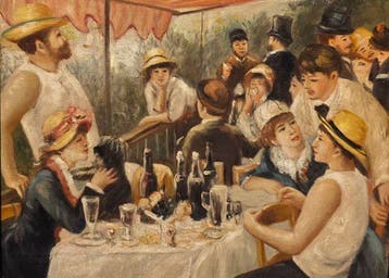Europese school (XX) - La colazione dei canottieri, da