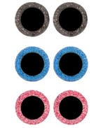 Dierenogen Roze/Blauw/Zilver (60 stuks), Nieuw
