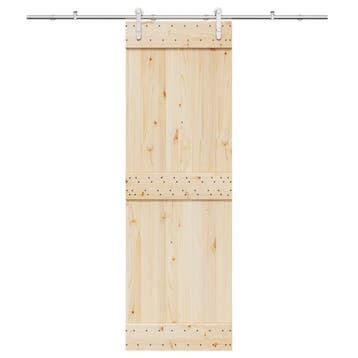 Schuifdeurrail RVS 200cm | B-keuze | 56% Korting, Ophalen of Verzenden, Zo goed als nieuw, Rvs, Overige typen