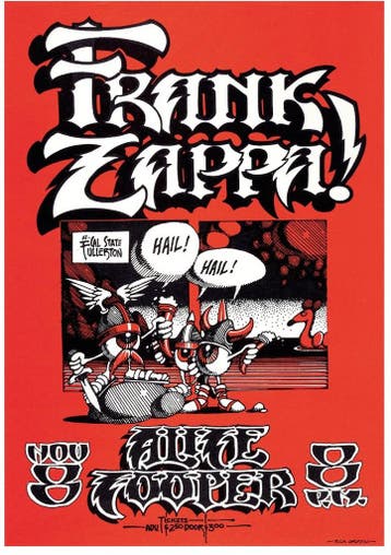 Posters - Poster Zappa, Frank - Lal State Fullerton, Verzenden, Zo goed als nieuw