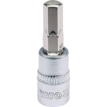 Hex Inbussleutel Dop Hex 1/4 Inch 6Mm L37Mm, Verzenden, Nieuw