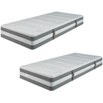 Lattoflex Geltex Matras | Set 2.ST | Firm & Medium | 2x, Ophalen, Nieuw, Matras