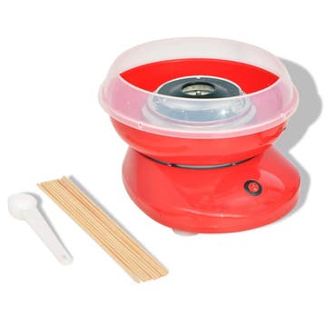 vidaXL Suikerspinmachine 480 W rood, Verzenden, Nieuw