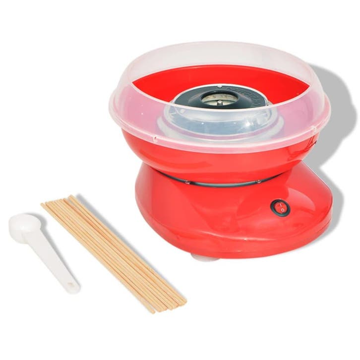 vidaXL Suikerspinmachine 480 W rood, Witgoed en Apparatuur, Overige Witgoed en Apparatuur, Nieuw, Verzenden