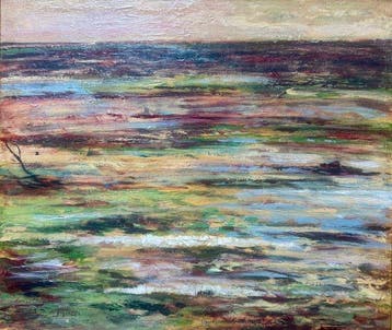 André Dunoyer de Segonzac (1884–1974) - Marine paysage au, Antiek en Kunst, Kunst | Schilderijen | Klassiek