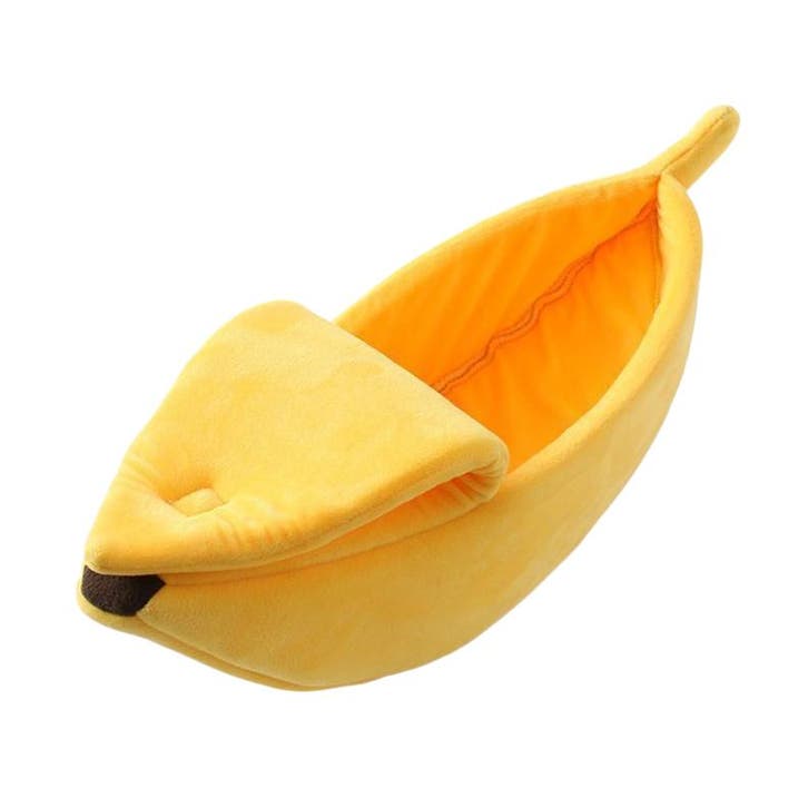Kleine Banaan Mand Kat - Hondenmand - Kattenmand - Cave, Verzamelen, Overige Verzamelen, Verzenden