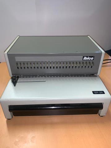 Ibico EP-24 professionele elektrische ponsmachine – 24-gaats, Diversen, Papierwaren, Ophalen, Gebruikt