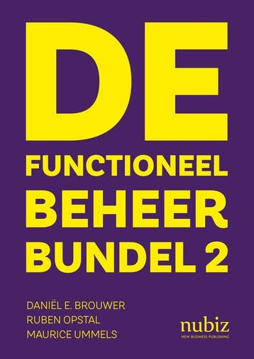 9789492790491 De functioneel beheer bundel 2 | Tweedehands, Boeken, Verzenden, Zo goed als nieuw, Daniel E. Brouwer