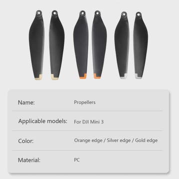 8/16 Stuks Lichtgewicht Propellerbladen voor DJI Mini 3 - Sn, Verzenden, Nieuw