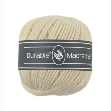 Durable Macramé 2172 Cream - Haakgaren / Breigaren, Ophalen of Verzenden, Nieuw, Breien of Haken, Wol of Garen