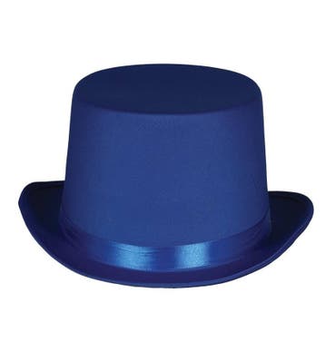 Blauwe hoge hoed, Kleding | Dames, Carnavalskleding en Feestkleding, Ophalen of Verzenden, Nieuw