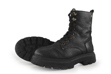 Copenhagen Shoes Veterboots in maat 39 Zwart, Verzenden, Zwart, Overige typen, Zo goed als nieuw