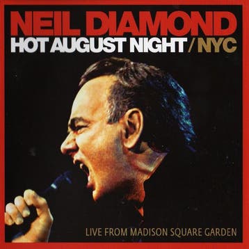 cd - Neil Diamond - Hot August Night / NYC (Live From Mad..., Verzenden, Zo goed als nieuw