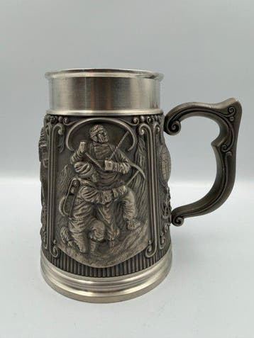 Franklin Mint - chopes commémoratives en étain – Éditions, Antiek en Kunst