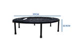 Mini Trampoline 101cm | Zwart | A-kwaliteit | Beste Prijs, Sport en Fitness, Fitnessapparatuur, Overige materialen, Rug, Overige typen