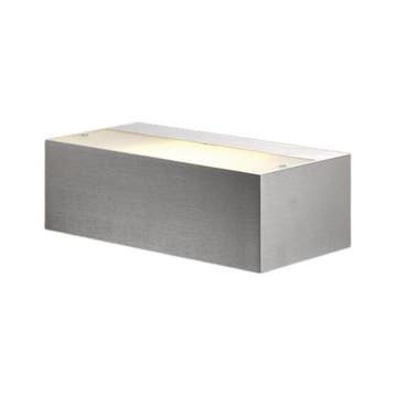 TossB Tibo Big Covered Wandlamp Aluminium, Huis en Inrichting, Lampen | Wandlampen, Ophalen of Verzenden, Zo goed als nieuw, Kunststof