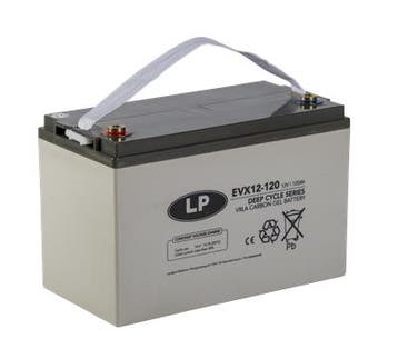 Landport (LP) AGM-GEL-Carbon accu EVX12-120 Deep Cycle 12 v, Auto-onderdelen, Accu's en Toebehoren, Ophalen of Verzenden, Nieuw