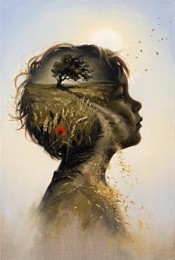 MEDSAN - Wheatfield Child () - UNIQUE WORK