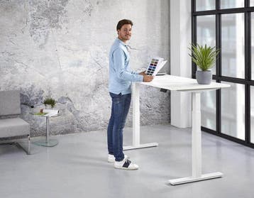 Zit sta bureau 120x80 Professional | Elektrisch verstelbaar, Nieuw in verpakking