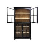 Industriële vitrinekast met fabrieksramen – op bestelling