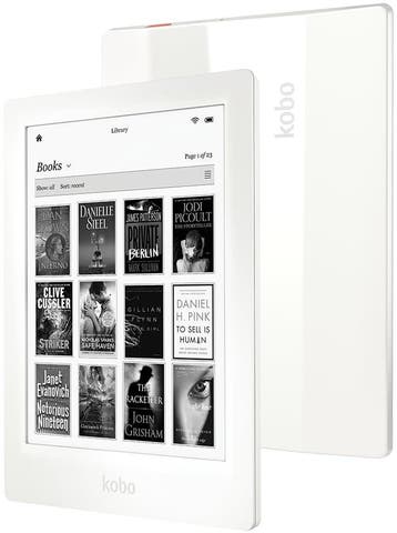 Kobo Aura HD E-reader 6.8 Inch - Wit (In doos), Verzenden, Zo goed als nieuw
