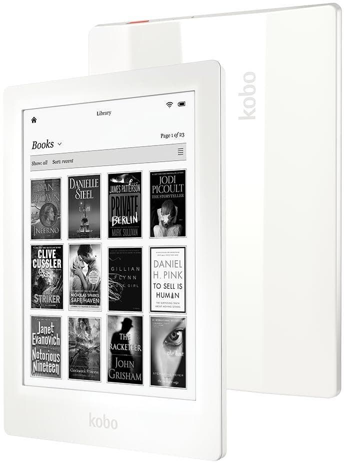 Kobo Aura HD E-reader 6.8 Inch - Wit (In doos), Computers en Software, E-readers, Zo goed als nieuw, Verzenden