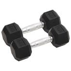 vidaXL Halters 2 st 12 kg totaal gietijzer, Verzenden, Nieuw