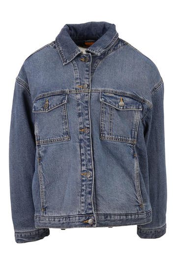 Timberland Jas in maat M Blauw, Timberland, Verzenden, Zo goed als nieuw, Blauw