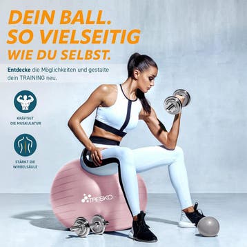 Fitness bal - Yoga bal - Pilates bal - Zwangerschapsbal - 85, Verzenden, Zo goed als nieuw