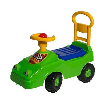 Loopauto Grand Prix groen (Looptrekkers & -autos), Ophalen of Verzenden, Nieuw