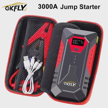 GKFLY 3000A/4000A Krachtige Jump Starter & Powerbank - Start, Auto diversen, Verzenden, Nieuw