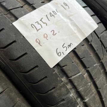 2 x Pirelli PZero 235-40-19 Zomerbanden 6,5mm, 19 inch, Gebruikt, Ophalen of Verzenden, 235 mm