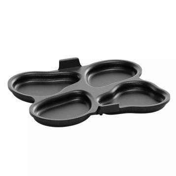 AMT Gastroguss 4-vaks bakvorm – Handgegoten aluminium –, Ophalen of Verzenden, Nieuw, Aluminium, Overige typen