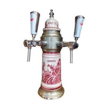 Occasion - Amstel Tapzuil porselein, Ophalen of Verzenden
