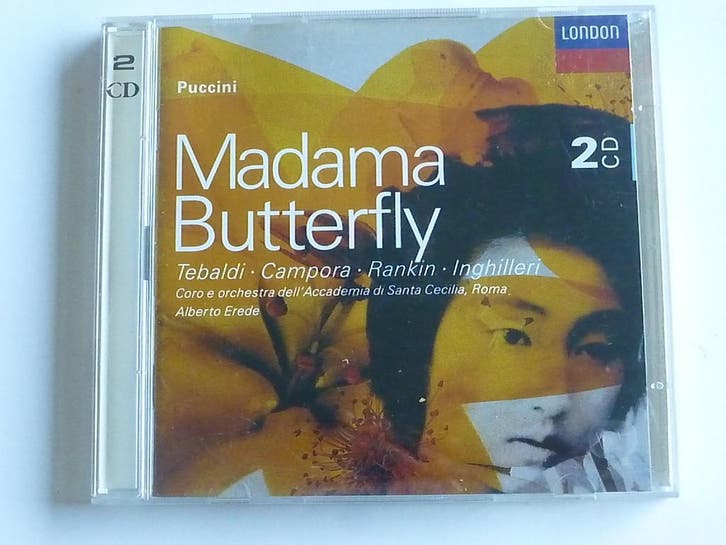 Puccini - Madama Butterfly / Alberto Erede, Renata Tebaldi (, Cd's en Dvd's, Cd's | Klassiek, Zo goed als nieuw, Ophalen of Verzenden