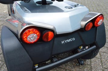 Kymco New Maxer 19 kmh Scootmobiel | 67km bereik | Champagne, Kymco, Nieuw, Ophalen of Verzenden, 16 km/u of meer