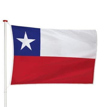 Chileense Vlag 40x60cm, Verzenden, Nieuw