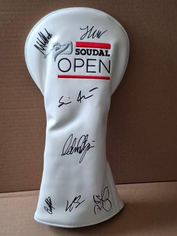 Soudal Open 2026 - Headcover gesigneerd door meerdere, Nieuw