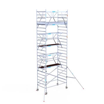 Rolsteiger Professional 135x250 8,2m werkhoogte vrijstaand, Verzenden, Nieuw, Rolsteiger of Kamersteiger, 5 meter of hoger