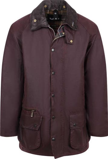 Barbour Icons Waxjas Beaufort Bordeaux maat S Heren, Kleding | Heren, Barbour, Verzenden, Nieuw, Rood
