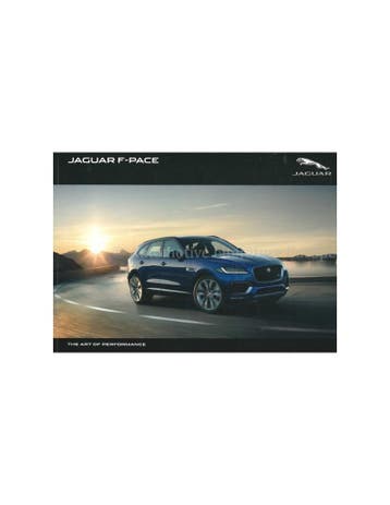 2017 JAGUAR F-PACE BROCHURE NEDERLANDS, Boeken, Nieuw, Author