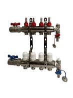 RVS Vloerverwarming verdeler 2 tot 10 groepen meest compleet, Overige typen, Nieuw, 800 watt of meer, Verzenden