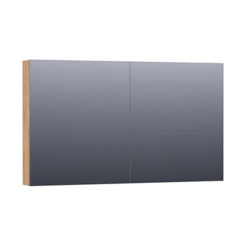 Brauer Impress Deluxe Spiegelkast - 120 cm - met interne en, Ophalen of Verzenden, Nieuw