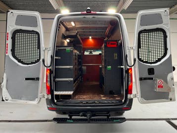 Zakelijke Lease |  Mercedes-Benz Sprinter Automaat Servicewa, Automaat, Stof, Gebruikt, Euro 6