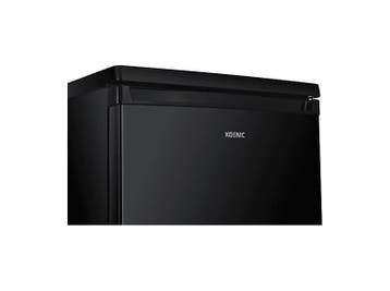 Koenic -  Kfk 121 C B Tafel Koelkast  - Zwart, 85 tot 120 cm, Verzenden, 100 tot 150 liter, Nieuw